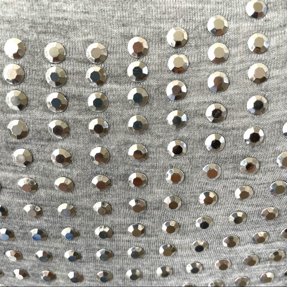Michael Kors Grey tank with silver bling XS - Picture 3 of 8